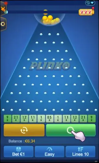 Plinko è un bersaglio leale. Plinko è un bersaglio leale.